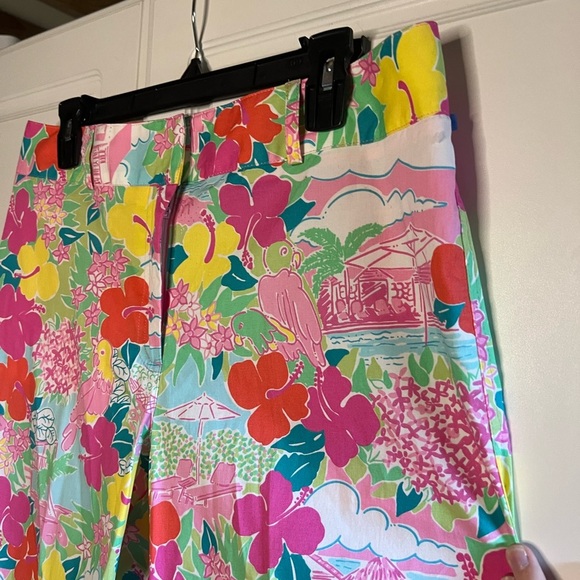 Vintage Lilly Pulitzer Tropical Pants - Picture 3 of 10